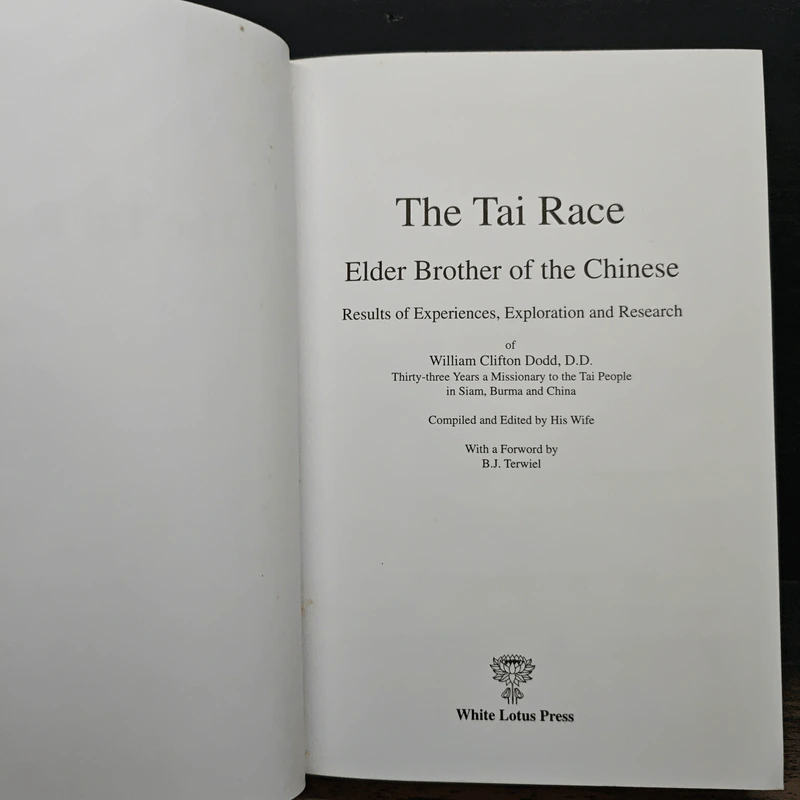 The Tai Race: Elder Brother of the Chinese - William Clifton Dodd รูปที่ 6