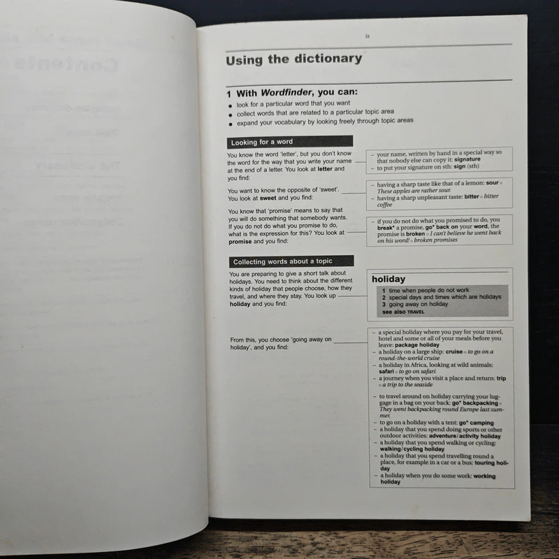 Oxford Learner's Wordfinder Dictionary รูปที่ 8
