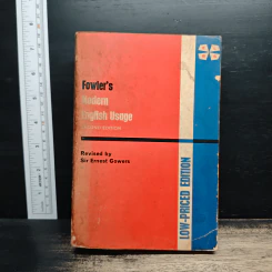 Fowler's Modern English Usage - Sir Ernest Gowers รูปที่ 1