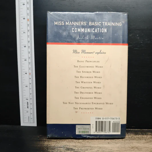 Miss Manners' Basic Training: Communication - Judith Martin รูปที่ 2