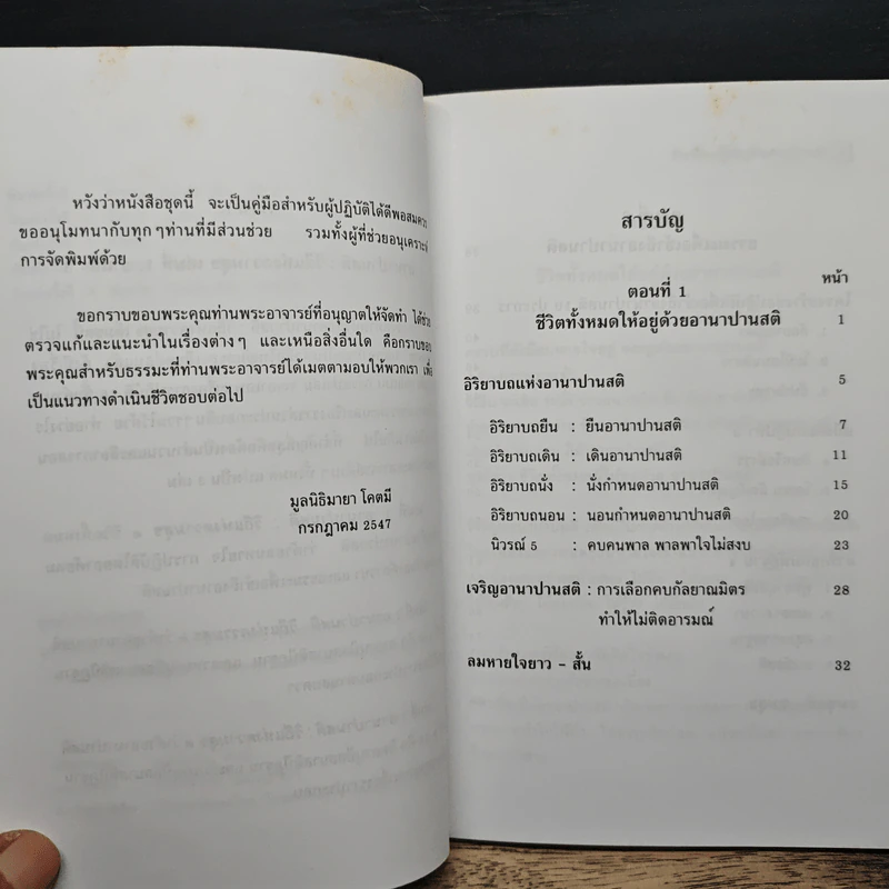 อานาปานสติ : วิถีแห่งความสุข 1 ชีวิตทั้งหมดให้อยู่ด้วยอานาปานสติ - พระอาจารย์มิตซูโอะ คเวสโก รูปที่ 8