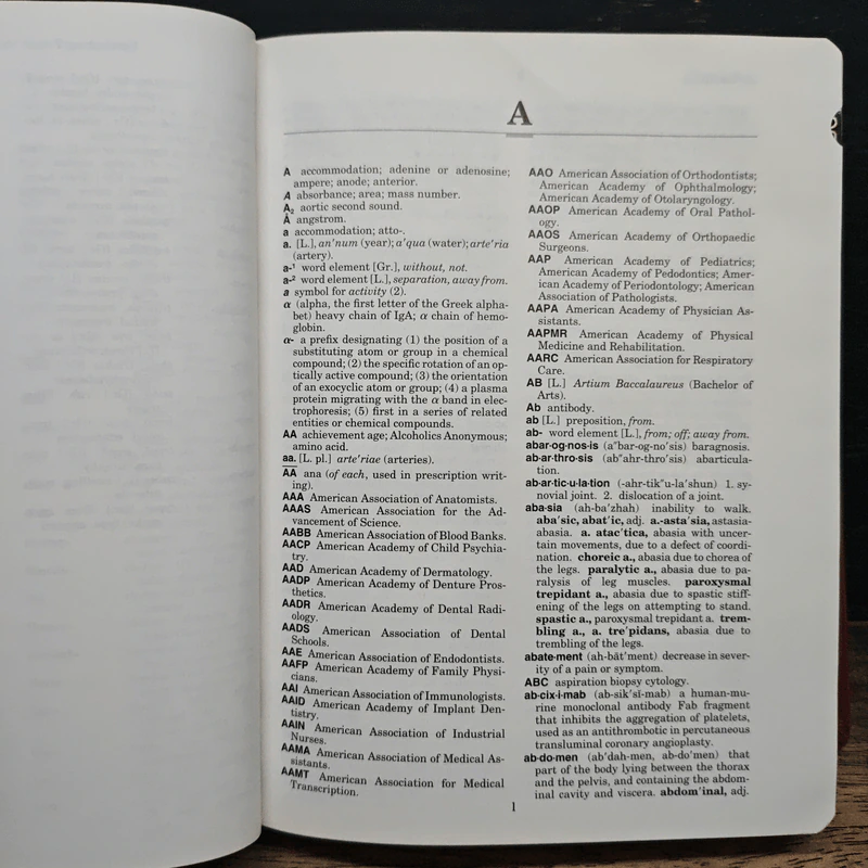 Dorland's Pocket Medical Dictionary รูปที่ 11