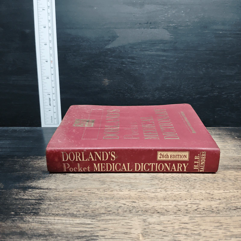 Dorland's Pocket Medical Dictionary รูปที่ 3