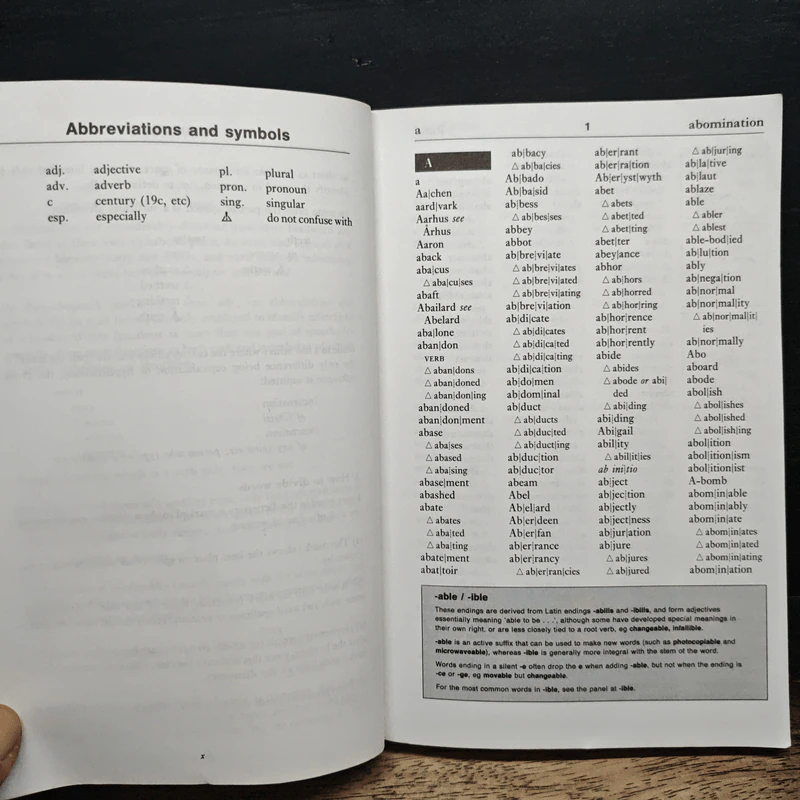 Dictionary of Spelling and Word Division รูปที่ 8