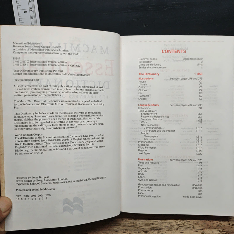 Macmillan Essential Dictionary for Learners of English รูปที่ 7