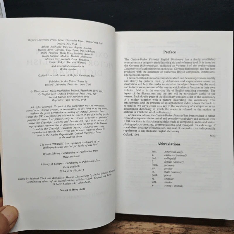 The Oxford-Duden Pictorial English Dictionary รูปที่ 6
