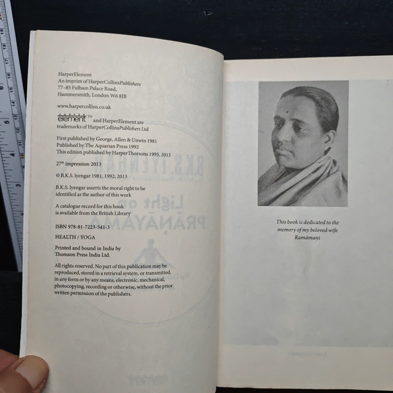 Light on Pranayama - B. K. S. Iyengar รูปที่ 6