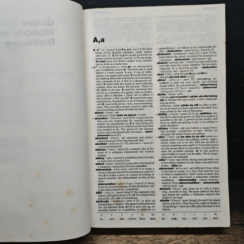 Oxford Wordpower Dictionary รูปที่ 7