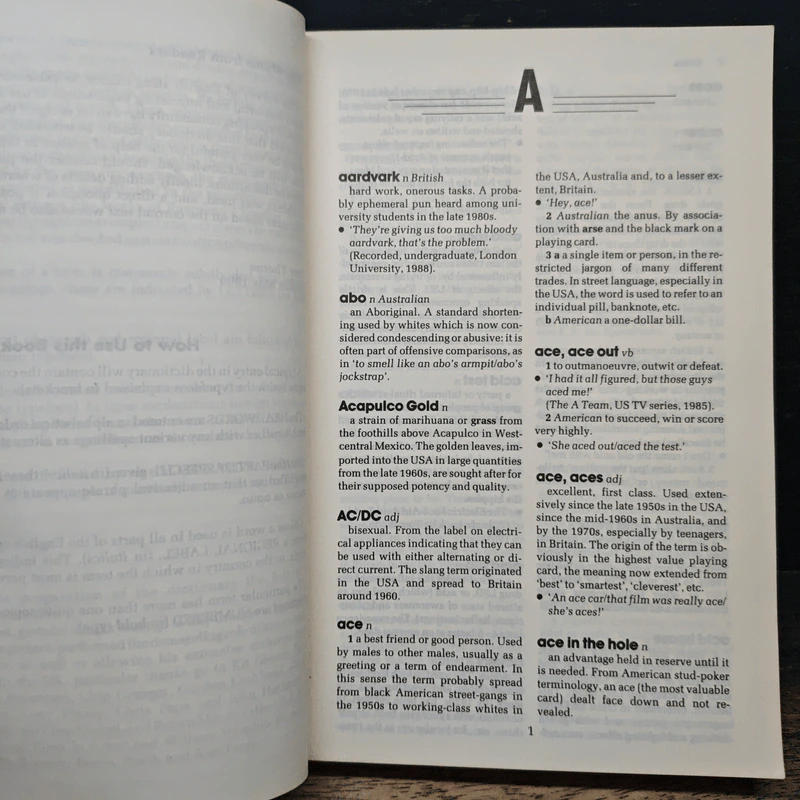 Dictionary of Contemporary Slang - Tony Thorne รูปที่ 7