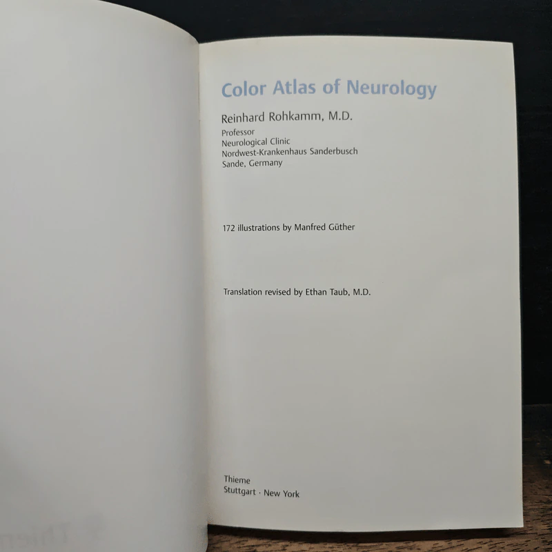 Color Atlas of Neurology รูปที่ 6