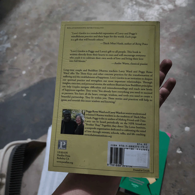 Love's Garden: A Guide to Mindful Relationships - Peggy Rowe-Ward รูปที่ 2