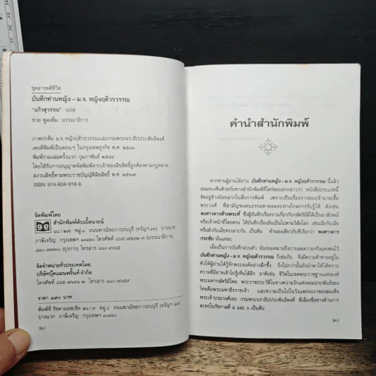 บันทึกท่านหญิง ม.จ.หญิงฤดีวรวรรณ - แก้วสุวรรณ รูปที่ 6