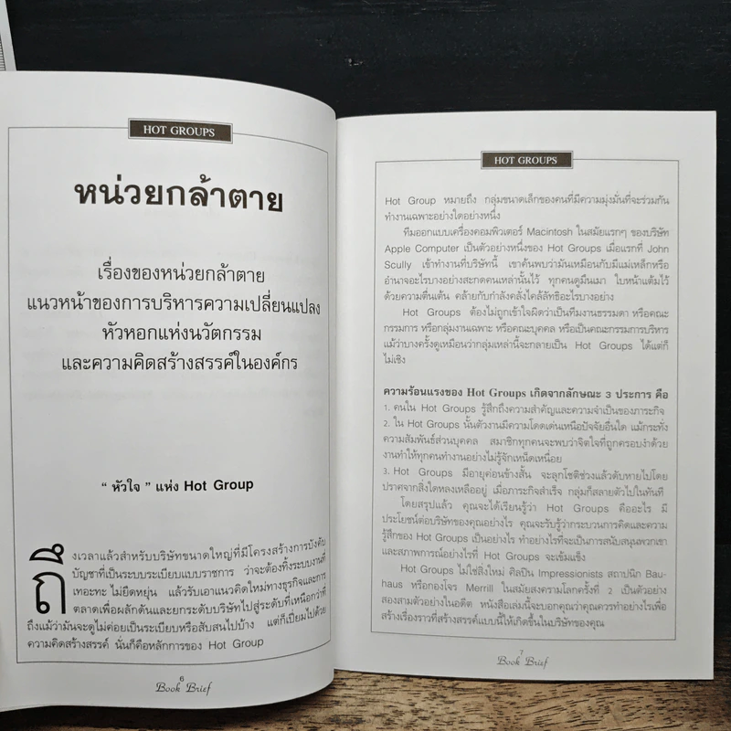 Management Book Brief No.1 หน่วยกล้าตาย รูปที่ 7