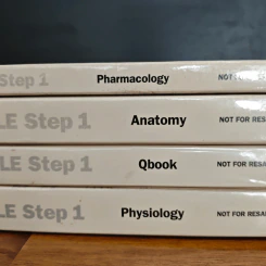 Kaplan Medical USMLE Step 1  4 Book Pharmacology, Anatomy, Qbook, Physiology รูปที่ 6