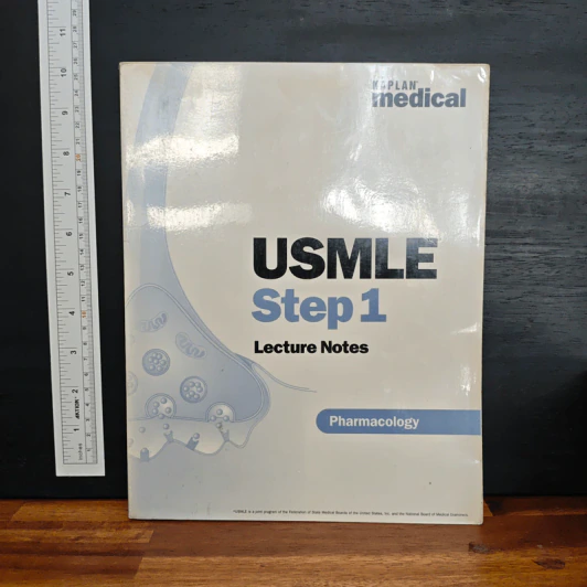 Kaplan Medical USMLE Step 1  4 Book Pharmacology, Anatomy, Qbook, Physiology รูปที่ 2