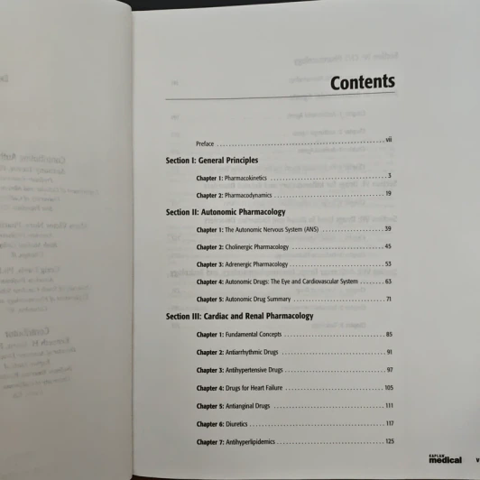 Kaplan Medical USMLE Step 1  4 Book Pharmacology, Anatomy, Qbook, Physiology รูปที่ 8