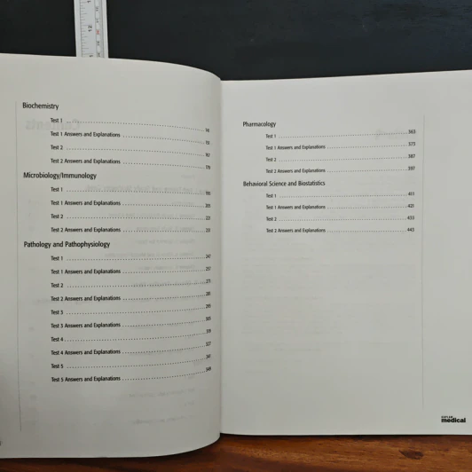 Kaplan Medical USMLE Step 1  4 Book Pharmacology, Anatomy, Qbook, Physiology รูปที่ 15
