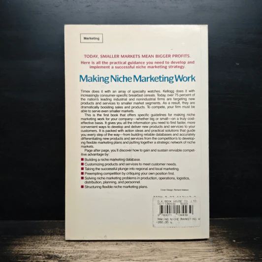 Making Niche Marketing Work - Robert E. Linneman, John L. Stanton,JR รูปที่ 2