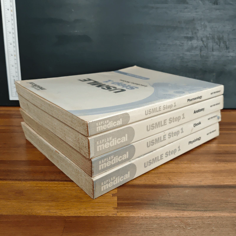 Kaplan Medical USMLE Step 1  4 Book Pharmacology, Anatomy, Qbook, Physiology รูปที่ 5