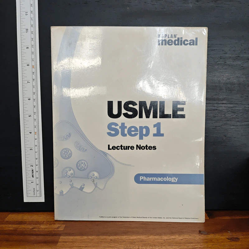 Kaplan Medical USMLE Step 1  4 Book Pharmacology, Anatomy, Qbook, Physiology รูปที่ 2