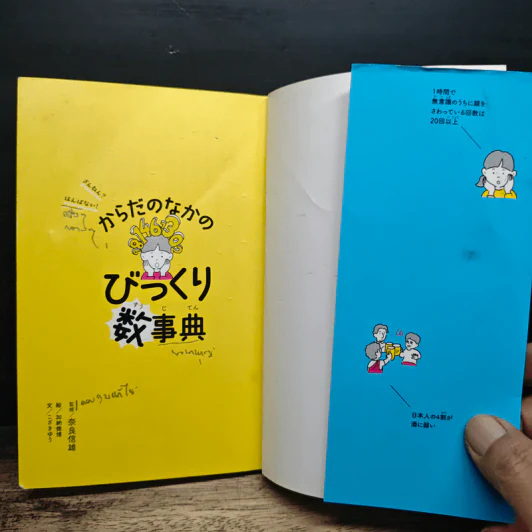ざんねん？はんぱない！からだのなかのびっくり数事典 (ภาษาญี่ปุ่น) รูปที่ 6