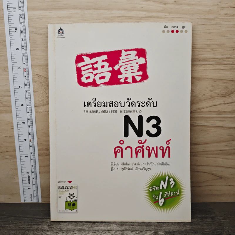 เตรียมสอบวัดระดับ N3 คำศัพท์ รูปที่ 1