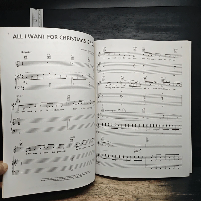 A Very Merry Christmas Piano - Vocal - Guitar (โน๊ตเพลงวันคริสต์มาส) รูปที่ 7