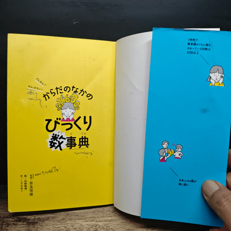 ざんねん？はんぱない！からだのなかのびっくり数事典 (ภาษาญี่ปุ่น) รูปที่ 6