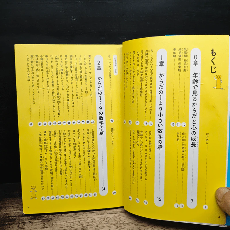 ざんねん？はんぱない！からだのなかのびっくり数事典 (ภาษาญี่ปุ่น) รูปที่ 8