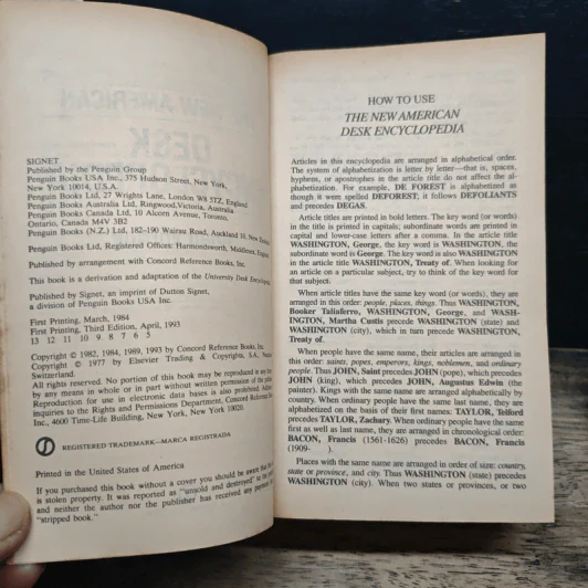 The New American Desk Encyclopedia รูปที่ 6