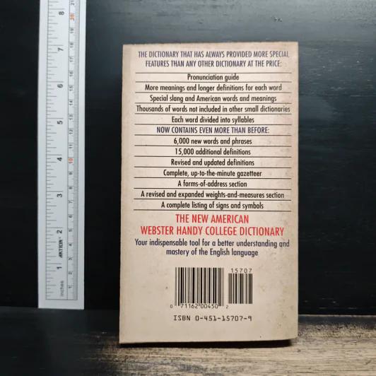 The New American Webster Handy College Dictionary รูปที่ 2