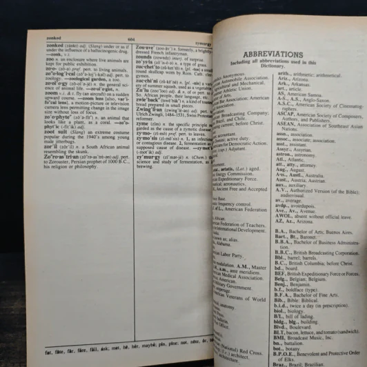 The New American Webster Handy College Dictionary รูปที่ 8