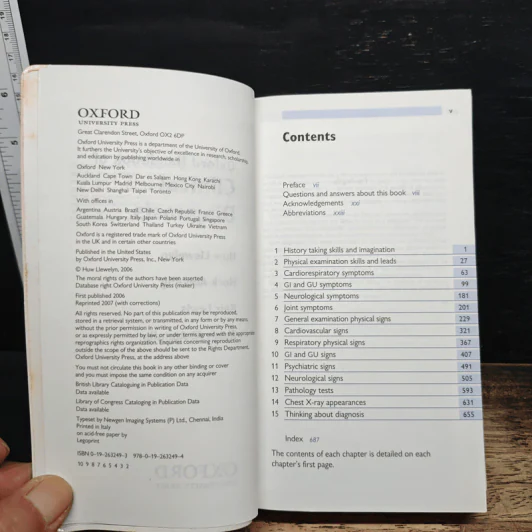 Oxford Handbook of Clinical Diagnosis รูปที่ 6