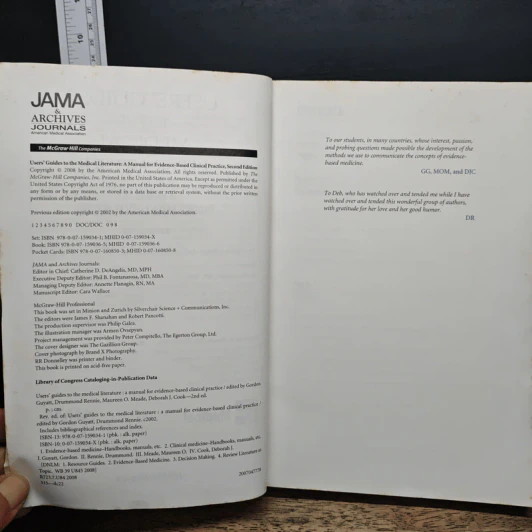 Users' Guides to the Medical Literature - Gordon Guyatt, MD, Drummond Rennie, MD รูปที่ 6