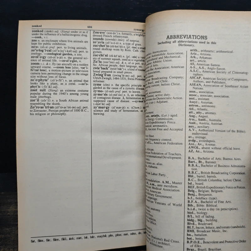 The New American Webster Handy College Dictionary รูปที่ 8