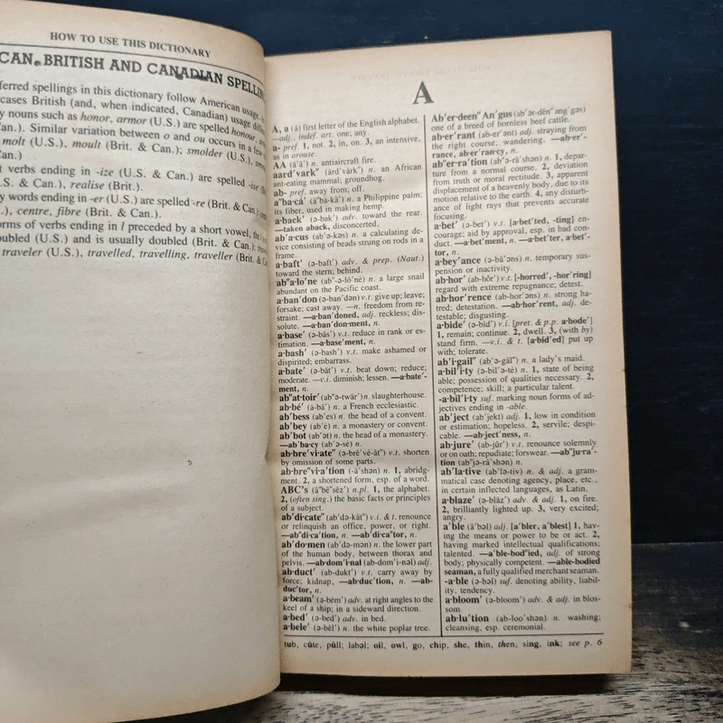 The New American Webster Handy College Dictionary รูปที่ 7