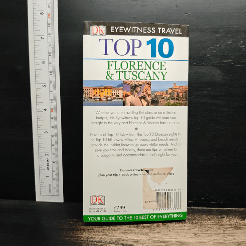 DK Eyewitness Travel Top 10 Florence & Tuscany รูปที่ 2