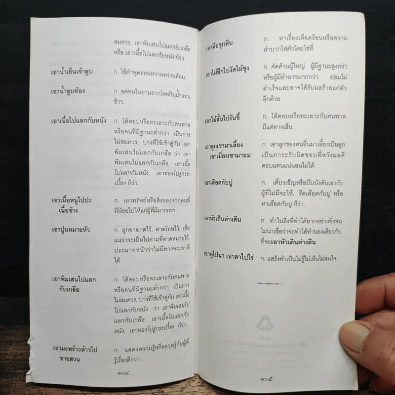 ภาษิต คำพังเพย สำนวนไทย ฉบับราชบัณฑิตยสถาน รูปที่ 10