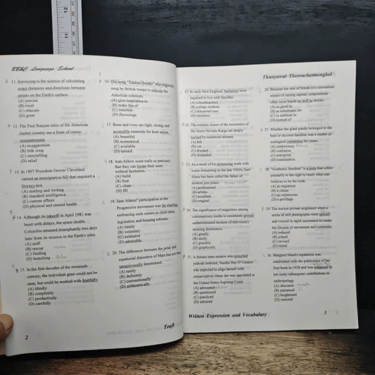 Vocabulary & Written Expression รูปที่ 7