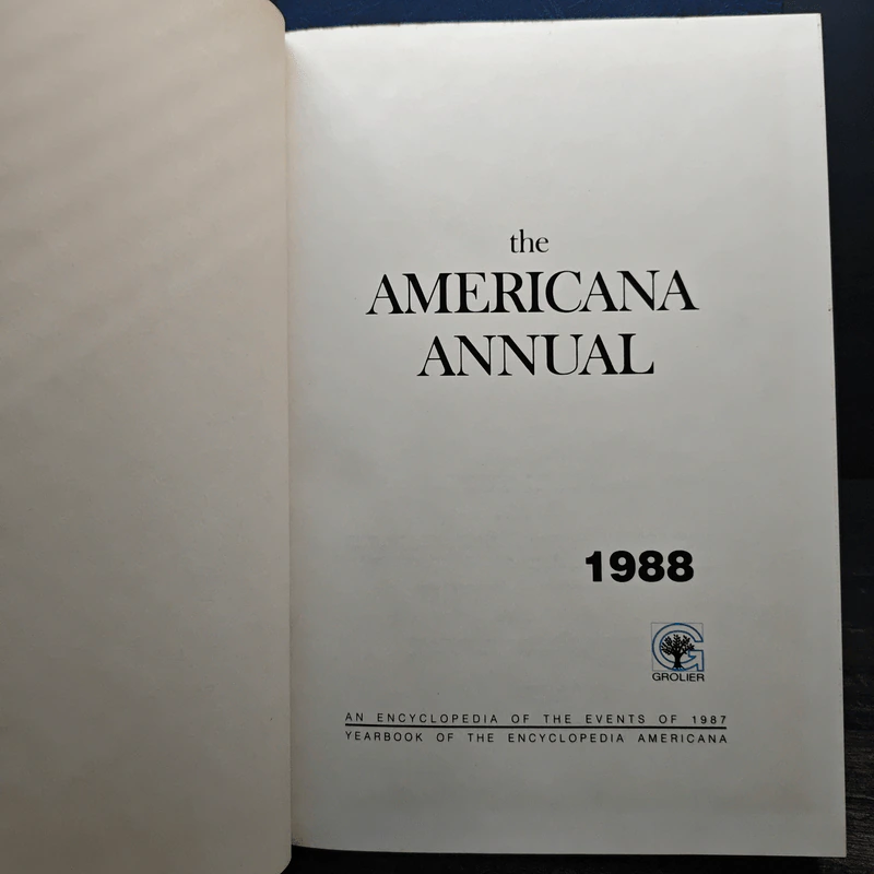 The Americana Annual 1983-1988 รูปที่ 6