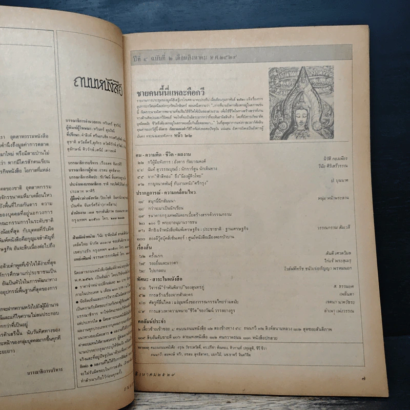 ถนนหนังสือ ปีที่ 4 ฉบับที่ 2 ส.ค.2529 รูปที่ 6