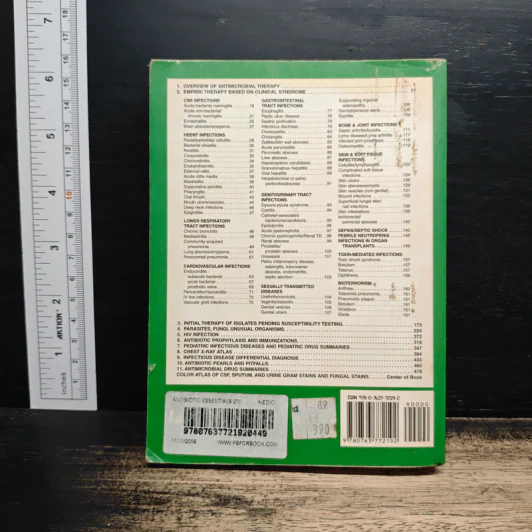 Antibiotic Essentials - Burke A. Cunha รูปที่ 2