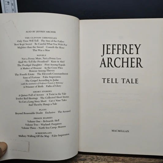 Tell Tale - Jeffrey Archer รูปที่ 6