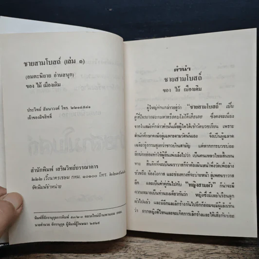 ชายสามโบสถ์ 2 เล่มจบ - ไม้ เมืองเดิม รูปที่ 7