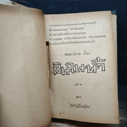 สินในน้ำ - ไม้เมืองเดิม รูปที่ 7
