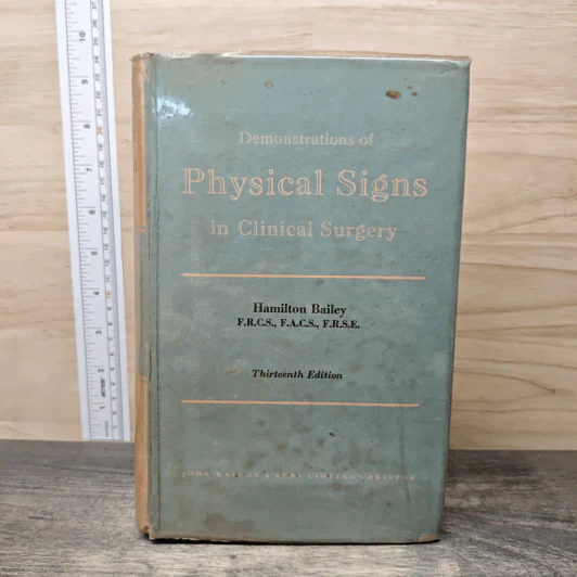 Demonstrations of Physical Signs in Clinical Surgery - Hamilton Bailey รูปที่ 1