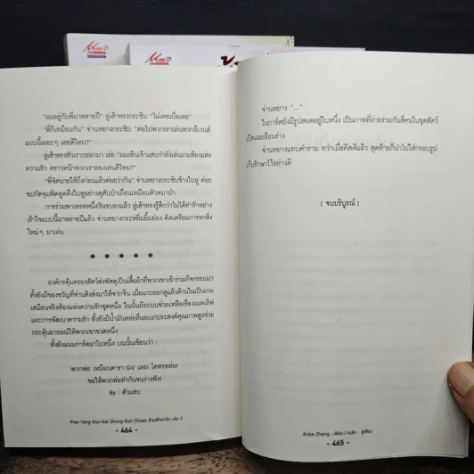 ข้ามฟ้าหารัก 3 เล่มจบ - Arise Zhang รูปที่ 8