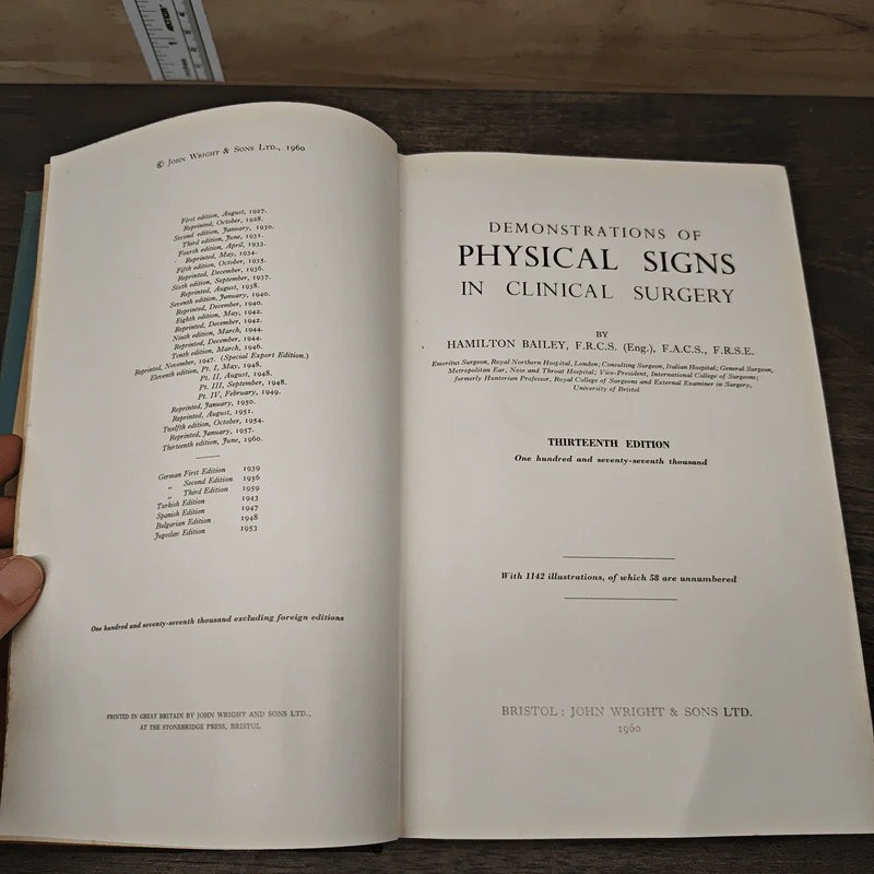 Demonstrations of Physical Signs in Clinical Surgery - Hamilton Bailey รูปที่ 6