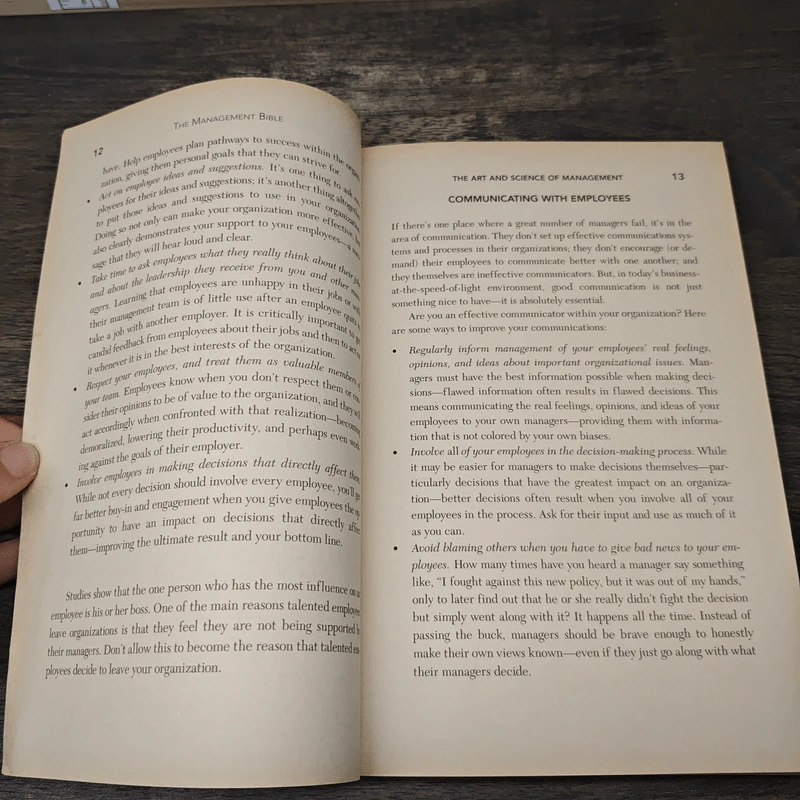 The Management Bible - Bob Nelson, Peter Economy รูปที่ 7