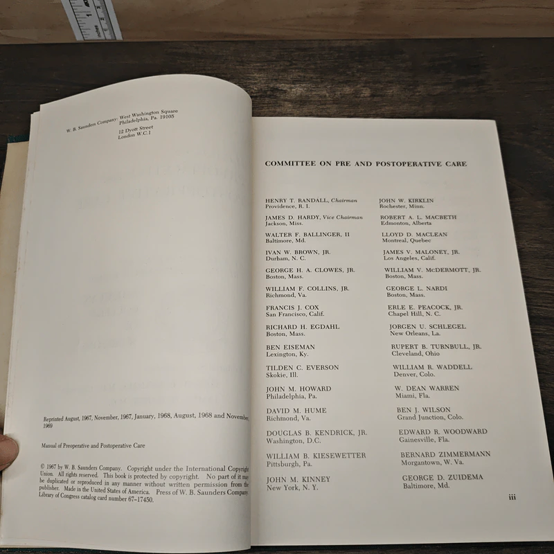 Manual of Preoperative and Postoperative Care - Lazar J. Greenfield รูปที่ 6